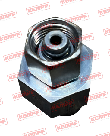 98475 KEMPF Einstellbare Manometerstutzen mit Schaft "S"